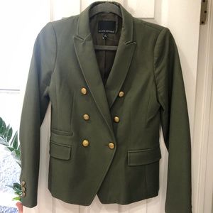 Olive green Banana Republic Blazer
